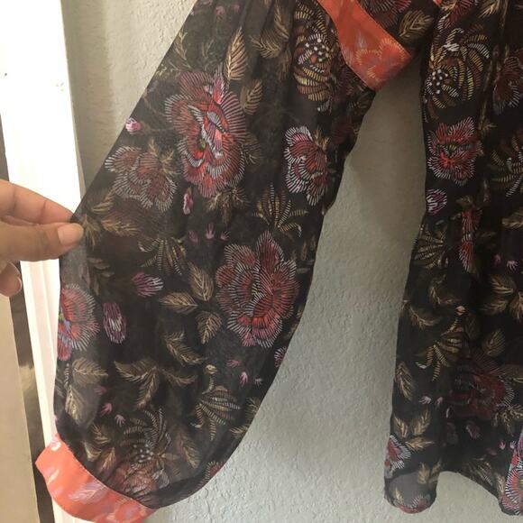 Anthropologie LAIA Floral Tunic - Picture 5 of 7